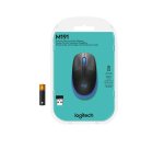 Logitech M190 - Maus - Blau