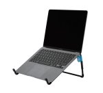 R-Go Tools Support pour ordinateur portable R-Go Steel Travel, ergonomique et pliable, noir