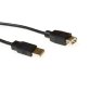 ACT USB 2.0 A male - USB A female zwart 0,50 m