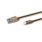 Celly USBMICROSNAKEGD USB cable USB 2.0 USB A Micro-USB A Gold