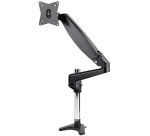 StarTech.com Desk Mount Monitor Arm for Single VESA Display up to 32" or 49" Ultrawide (17.6lb/8kg) - Full Motion Articulating & Height Adjustable - C-Clamp, Grommet - Single Monitor Arm