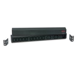 APC RACK PDU BASIC 1 U 16A 230V unità di distribuzione dell'energia (PDU) 12 presa(e) AC 0U/1U Nero