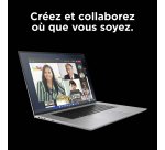 HP ZBook Studio G11 Intel Core Ultra 9 185H Station de travail mobile 40,6 cm (16") WUXGA 32 Go DDR5-SDRAM 1 To SSD NVIDIA GeForce RTX 4070 Wi-Fi 7 (802.11be) Windows 11 Pro AI Workstation, AI PC Argent