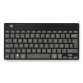 R-Go Tools Teclado ergonómico R-Go Compact Break, teclado compacto con software de pausa, QWERTY (ES), bluetooth, negro
