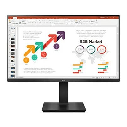LG 27BP45YP-B computer monitor 68.6 cm (27") 1920 x 1080 pixels Full HD LED Black