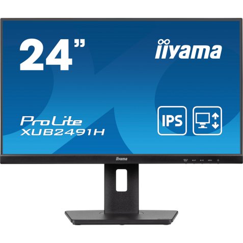 iiyama ProLite XUB2491H-B1 Monitor PC 60,5 cm (23.8") 1920 x 1080 Pixel Full HD LED Nero