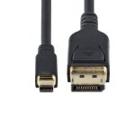 StarTech.com Cable Mini DisplayPort a DisplayPort 1.4 de 3m - 8K 60Hz - HBR3 - Adaptador MiniDP a DisplayPort - UHD 4K 120Hz - mDP a DP - Cable para Monitor DisplayPort