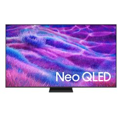 Samsung QE55QN80FAU 139.7 cm (55") 4K Ultra HD Smart TV Wi-Fi Carbon, Silver