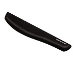Fellowes Keyboard Wrist Rest - PlushTouch Wrist Rest with Non Skid Rubber Base & Antibacterial Protection - Ergonomic Wrist Support for Computer, Laptop, Home Office Use - Black