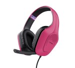 Trust GXT 415P Zirox Casque Avec fil Arceau Gaming Rose