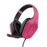 Trust GXT 415P Zirox Casque Avec fil Arceau Jouer Rose