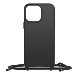 OtterBox React Necklace Series para MagSafe para iPhone 16 Pro Max, Negro