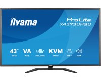 iiyama ProLite X4373UHSU-B2 écran plat de PC 108 cm (42.5") 3840 x 2160 pixels 4K Ultra HD LED Noir