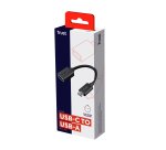Trust 20967 câble USB 0,09 m USB C USB A Noir