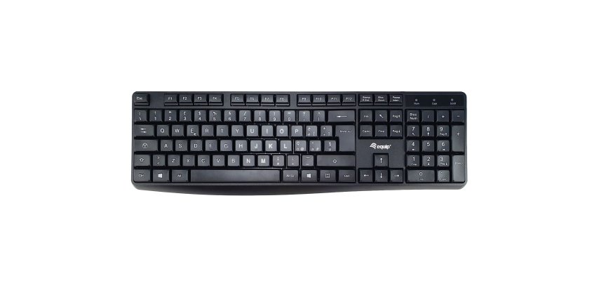 Equip 245213 tastiera Ufficio USB QWERTY Italiano Nero