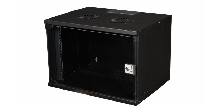 Equip EWM-07-5440-B rack 7U Da parete Nero