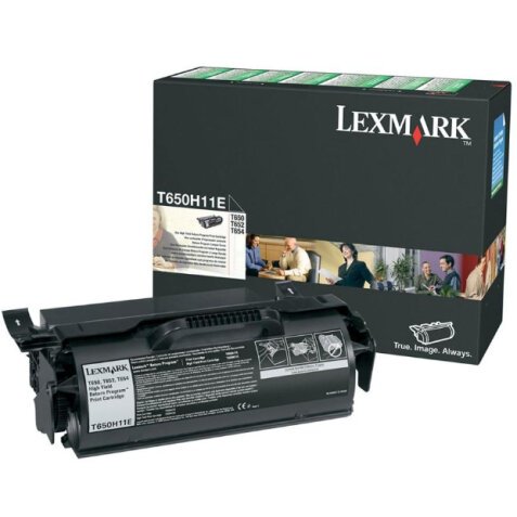 Lexmark T650H11E cartucho de tóner 1 pieza(s) Original Negro