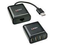 Lindy 42679 hub de interfaz USB 2.0 Negro