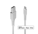 Lindy Câble USB Type A vers Lightning, Blanc, 0.5m