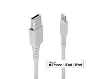 Lindy Câble USB Type A vers Lightning, Blanc, 0.5m