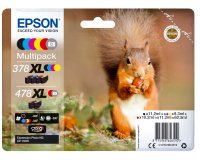 Epson Squirrel Multipack 6-colours 378XL / 478XL Claria Photo HD Ink