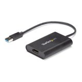 StarTech.com Adaptador USB 3.0 a DisplayPort - 4K 30Hz - Adaptador de Vídeo Externo USB a DisplayPort para Un Monitor - Adaptador Gráfico Externo DisplayPort - USB a DP 4K 30Hz - Solo para Windows