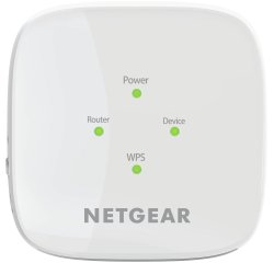 NETGEAR EX6110 Émetteur et récepteur réseau Blanc 10, 100, 300 Mbit/s