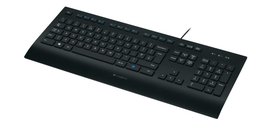 Logitech K280E Pro f/ Business tastiera Ufficio USB QWERTZ Tedesco Nero
