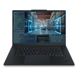 Lenovo ThinkPad P1 Gen 9 Copilot + PC Copilot+ PC Intel Core Ultra 9 386H Mobile Workstation 40.6 cm (16") WUXGA 64 GB LPDDR5x-SDRAM 1 TB SSD NVIDIA RTX PRO 2000 Blackwell Wi-Fi 7 (802.11be) Windows 11 Pro Belgian Black