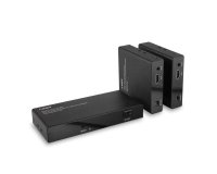 Lindy 38385 extensor audio/video Transmisor y receptor de señales AV Negro