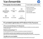 HP ProBook 4 G1q Next Gen AI PC Copilot+ PC X1-26-100 Ordinateur portable 35,6 cm (14") WUXGA 16 Go LPDDR5x-SDRAM Wi-Fi 7 (802.11be) Windows 11 Pro Argent