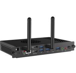 iiyama OPC51204BC-1 PC/poste de travail Intel® Core™ i5 i5-12450H 8 Go DDR4-SDRAM 256 Go SSD Windows 11 IoT Enterprise Mini PC Noir