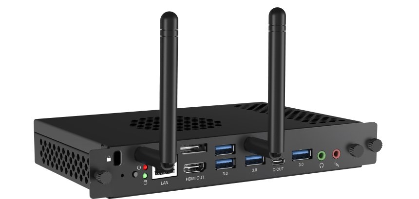 iiyama OPC51204BC-1 PC/poste de travail Intel® Core™ i5 i5-12450H 8 Go DDR4-SDRAM 256 Go SSD Windows 11 IoT Enterprise Mini PC Noir