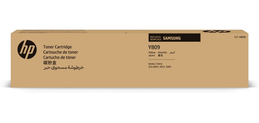 Toner hp samsung clx-9201na / clx-9251na / clx-9301na amarillo clty809s/els