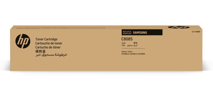 Samsung CLT-C808S - cyan - original - toner cartridge (SS560A)
