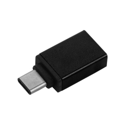 CoolBox COO-UCM2U3A cambiador de género para cable USB Type-C USB Type-A Negro