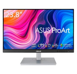 ASUS ProArt PA247CV pantalla para PC 60,5 cm (23.8") 1920 x 1080 Pixeles Full HD LCD Negro, Plata