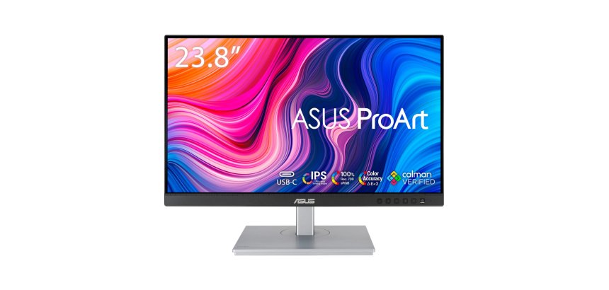 ASUS ProArt PA247CV pantalla para PC 60,5 cm (23.8") 1920 x 1080 Pixeles Full HD LCD Negro, Plata