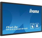 iiyama TF5539AS-B1AG Écran d'affichage dynamique En forme de kiosk 138,7 cm (54.6") LED 435 cd/m² 4K Ultra HD Noir Écran tactile Intégré dans le processeur Android 11 24/7