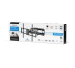 AISENS Soporte Pro Giratorio, Inclinable Y Nivelable Para Monitor/tv 120kg De 60-120, Negro
