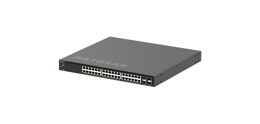 NETGEAR M4350-36X4V Géré L3 10G Ethernet (100/1000/10000) Connexion Ethernet, supportant l'alimentation via ce port (PoE) 1U Noir