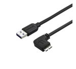 StarTech.com USB3AU2MRS USB Kabel 2 m USB 3.2 Gen 1 (3.1 Gen 1) USB A Micro-USB B Schwarz