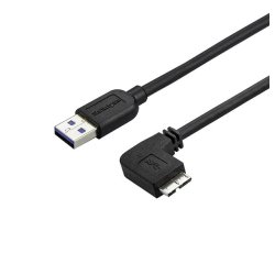 StarTech.com USB3AU2MRS câble USB USB 3.2 Gen 1 (3.1 Gen 1) 2 m USB A Micro-USB B 5 Gbit/s Noir