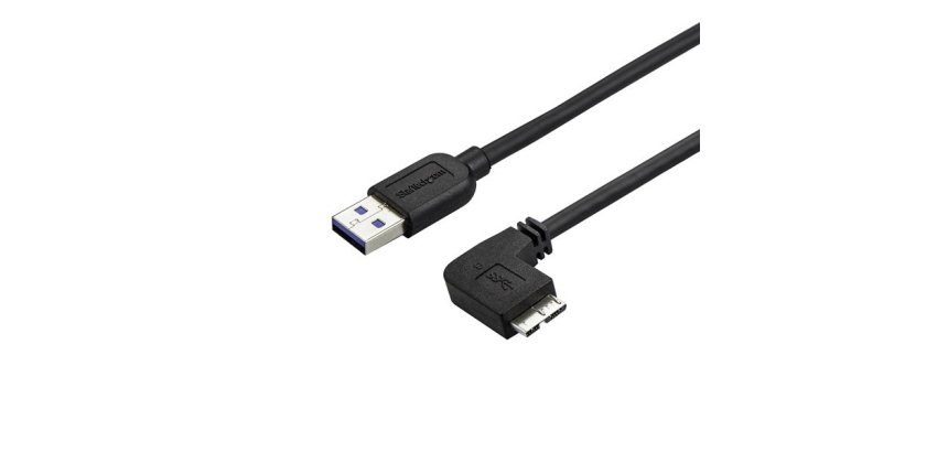 StarTech.com USB3AU2MRS câble USB USB 3.2 Gen 1 (3.1 Gen 1) 2 m USB A Micro-USB B 5 Gbit/s Noir