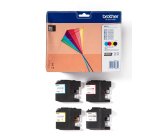 Brother LC-223 / LC223VALBP Pack negro+colores Cartucho original de capacidad estándar (550 páginas)