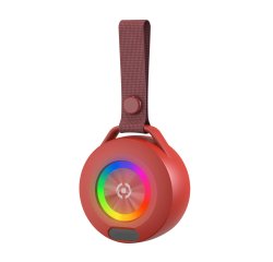 Celly LIGHTBEATRD altavoz portátil o de fiesta Altavoz portátil estéreo Rojo