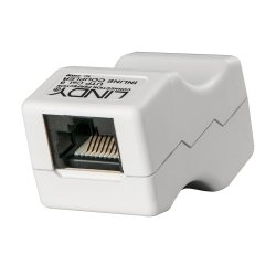Lindy 34009 cambiador de género para cable RJ45 Gris