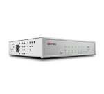 Lindy 25045 switch Gestionado Gigabit Ethernet (10/100/1000) Energía sobre Ethernet (PoE) Plata
