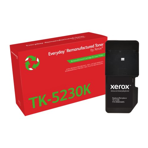 Remanufacturé Everyday Toner remanufacturé Noir Everyday™ de Xerox compatible avec Kyocera TK-5230K, Capacité standard