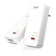 Powerline 1240 AX WLAN Set 1200 Mbit/s Ethernet LAN Wi-Fi White 2 pc(s)